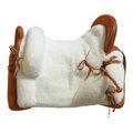 MARJOMAN SHEEPSKIN VAQUERA MIXTA MOTEADA SADDLE