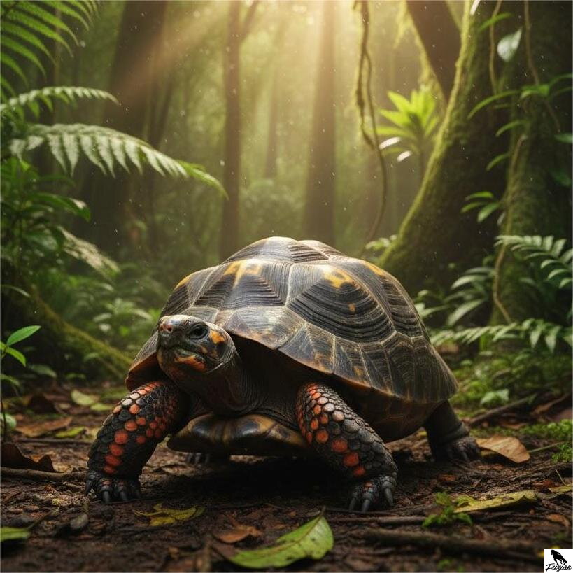 Korytnačka uhoľná (Chelonoidis carbonarius)