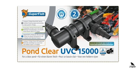 SUPERFISH PONDCLEAR UVC 18W/15.000L
