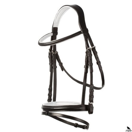 LEXHIS ENGLISH BRIDLE hnedo biela 