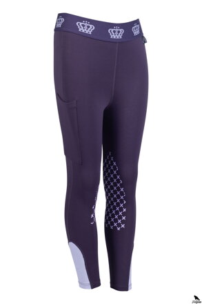 Jazdecké legíny -Lola- silikónová náplasť na kolená