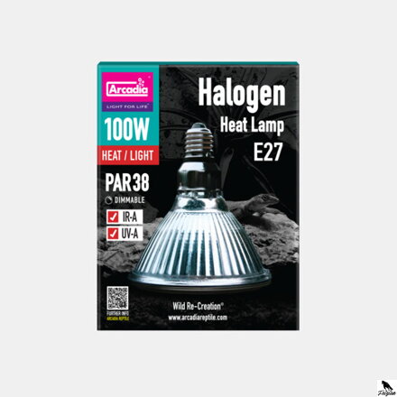 ARCADIA HALOGEN BASKING SPOT (E27) 100 W