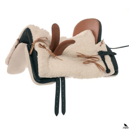 LUDOMAR VAQUERA BOČNÉ SEDLO STRAKOVANÉ CANTLE