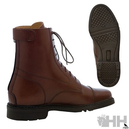 LEXHIS CAPRI BOOTS (PAIR) koža hnedé