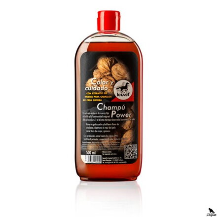 LEOVET POWER ŠAMPON PRO KONE S tmavou srstí 500ml