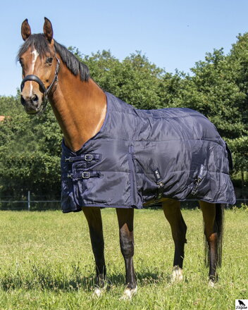 Zimný stabilný koberec, 1200D modrý