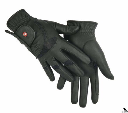 Jezdecké rukavice -Professional Air Mesh- černé