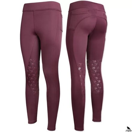 Horses Charlene Riding Tights bordové