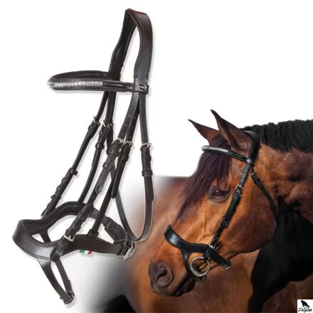 Horses Tasting Pro Bridle černa