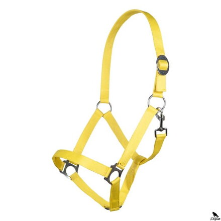 Nylonová ohlávka -Stars Economy Softice- neónově žlutá