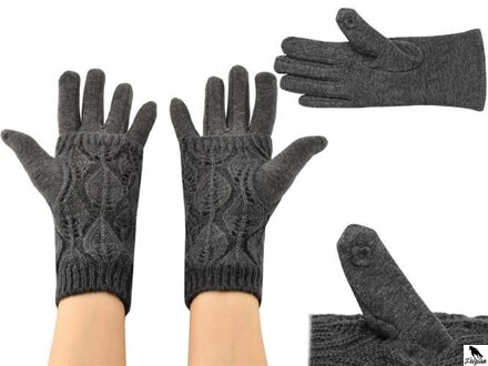Hmatové rukavice  - šedé