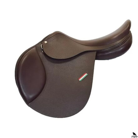 Skákací sedlo Equestro Supreme Evolution hnědé