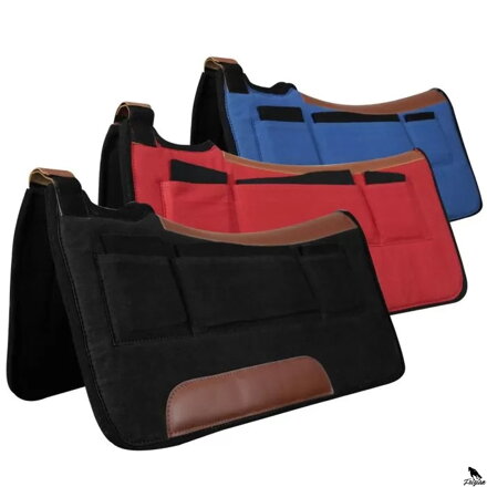 Diamond Wool Western Pad with Pockets