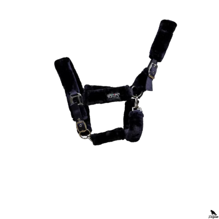Horses Soft Fluffy Halter modrá