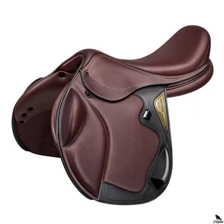Equiline Cross Jumping Saddle hnedé