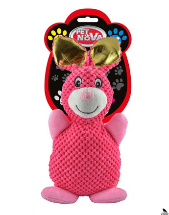 PLU-ZAJIČIK-růžový 35cm