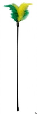 Prut na kočku s perem 40 cm