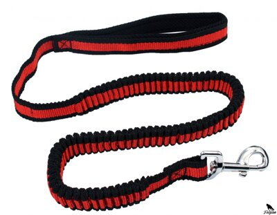 Bungee vodítko, šířka. 2,5 cm, 120-180 cm, červená