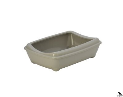 Spodní část toalety s okrajem 42cm, vel. S M, šedá