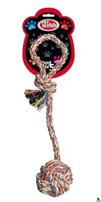 Míč s provazem 9x50cm