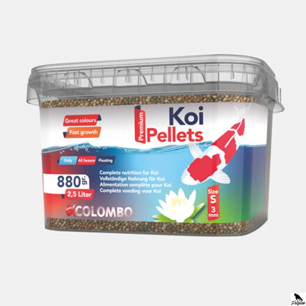 Koi Pellets Premium 2,5L (3mm)