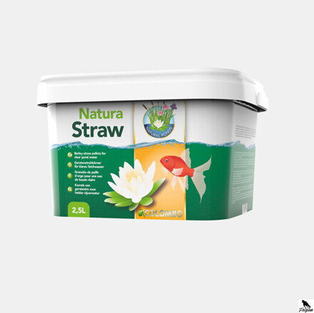 COLOMBO NATURA STRAW 2500 ML Ječmenné pelety