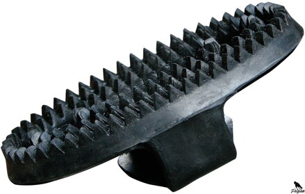 Gumové žbilko černe