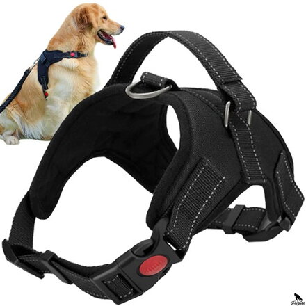 Beztlakový postroj pro psy