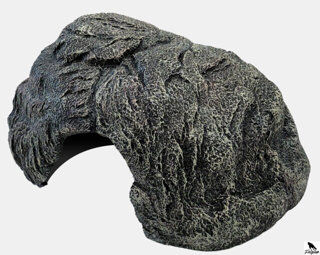 REPTO DECO HIDING GREY L 20x 31x 16