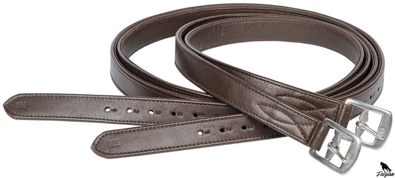 Strmeňové kožené remene Excellent - hnědé