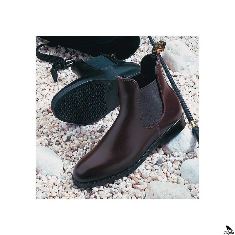 BNU JODHPUR BOOTS Mustang čierne
