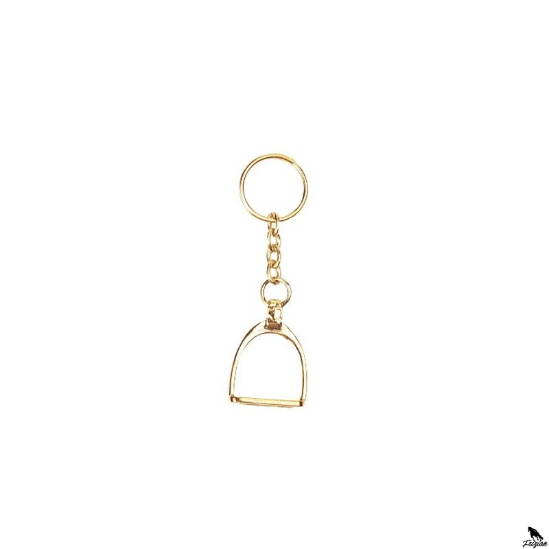 ENGLISH STIRRUP KEY RING