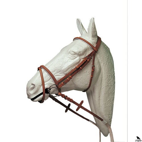 LEXHIS ANGLICKÁ UZDEČKA JEDNODUCHÁ s GUMY čierna