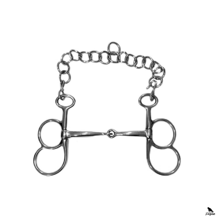 Udidlo LIVERPOOL BITTERFLY dvojité s řetízkem 13,5cm