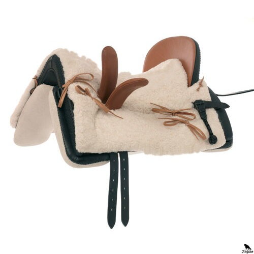 LUDOMAR VAQUERA BOČNÉ SEDLO STRAKOVANÉ CANTLE