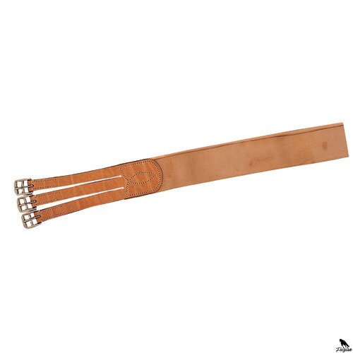 LEATHER GIRTH WITH 3