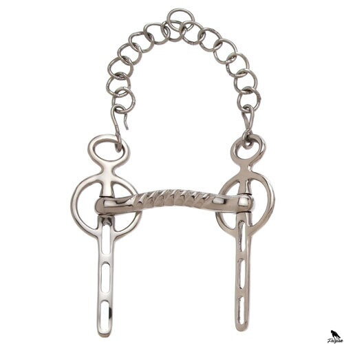 SEFTON LIVERPOOL CURB BIT 3 SLOTS