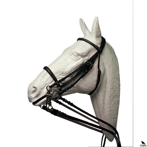 HH DVOJITÁ UZDA SO KĹBOVÝM PÁSKOM NA NOS