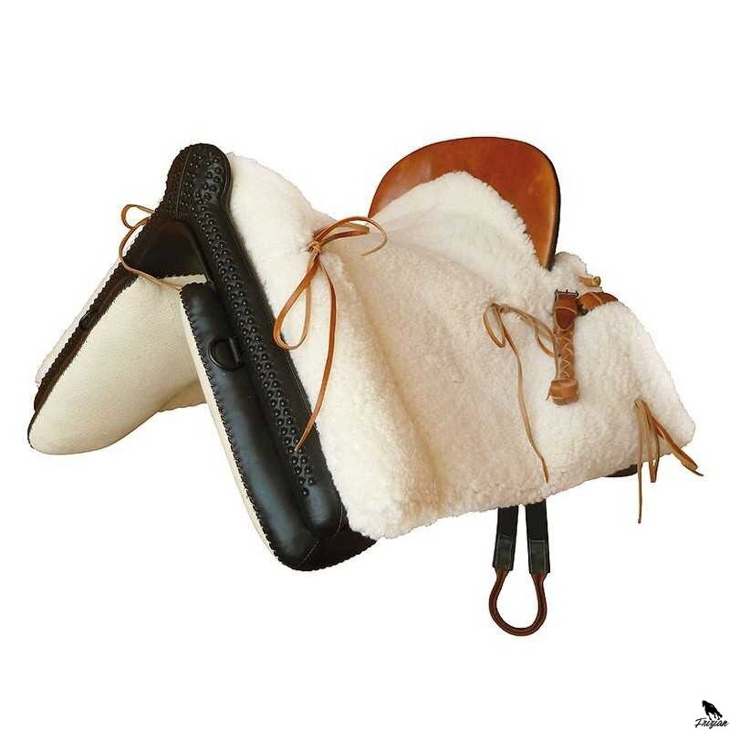 MARJOMAN SHEEPSKIN VAQUERA MOTEADA SADDLE