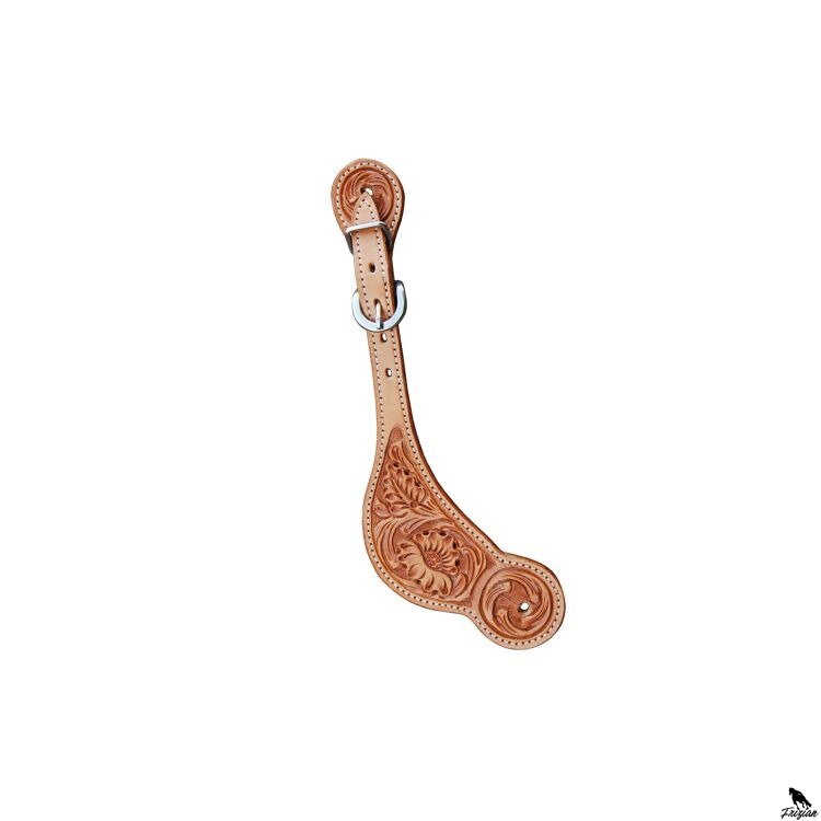 POOL'S SPURS STRAPS FLOWERS TRIM