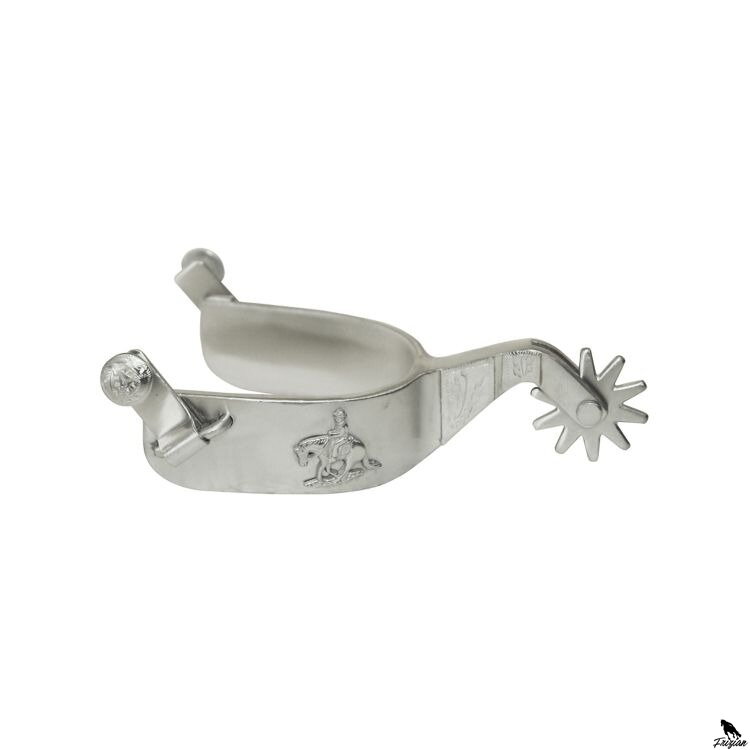 METALAB SATIN SPURS REINING