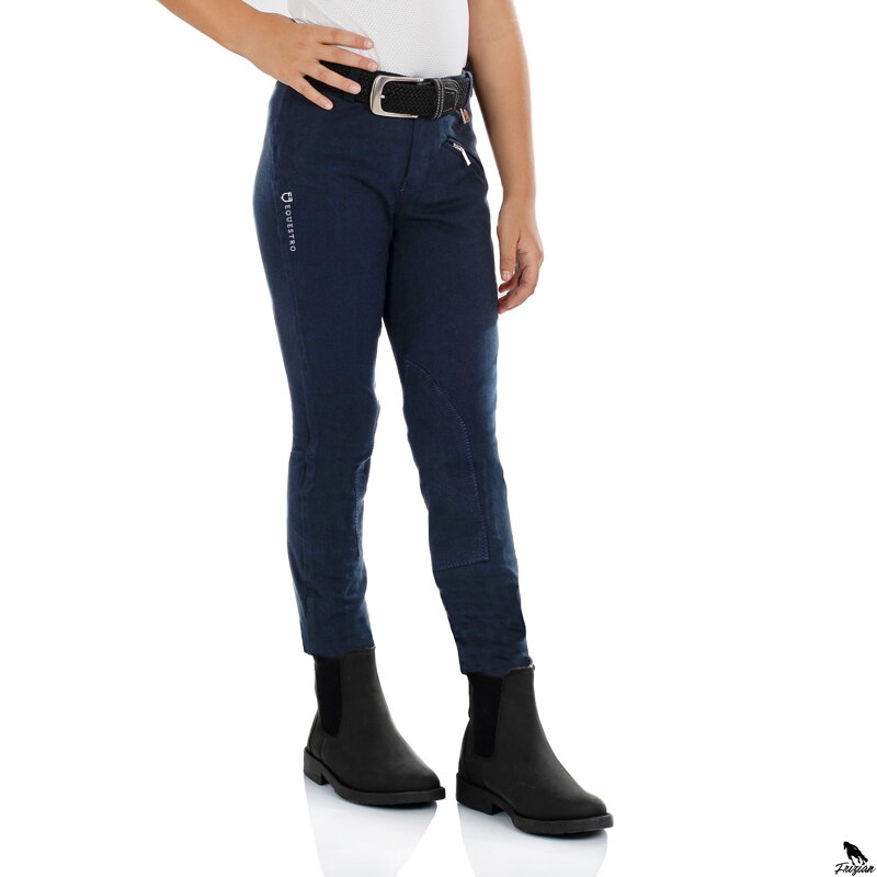 Jezdecké kalhoty LEILANI JUNIOR modré