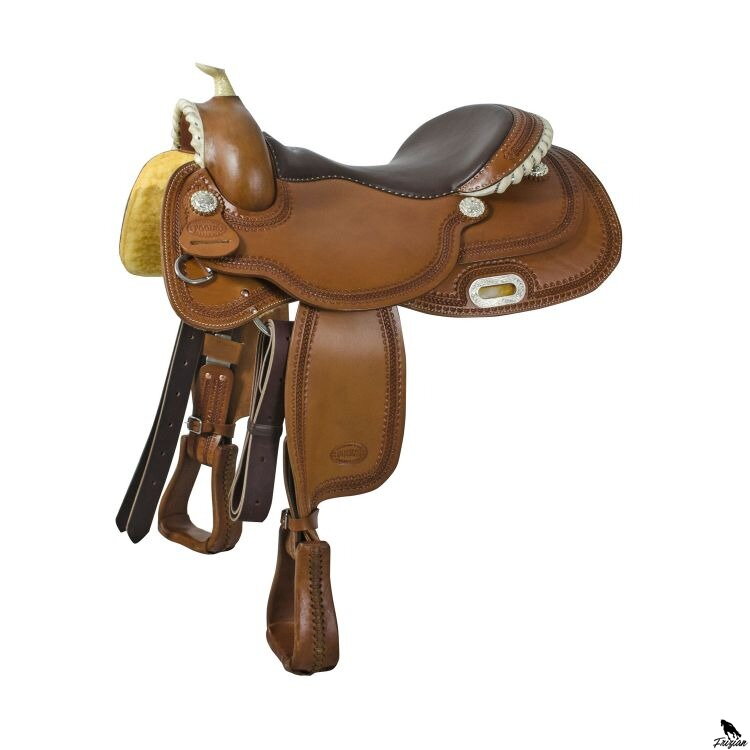 CLASSIC REINER RAWHIDE POOL'S WESTERN SADDLE