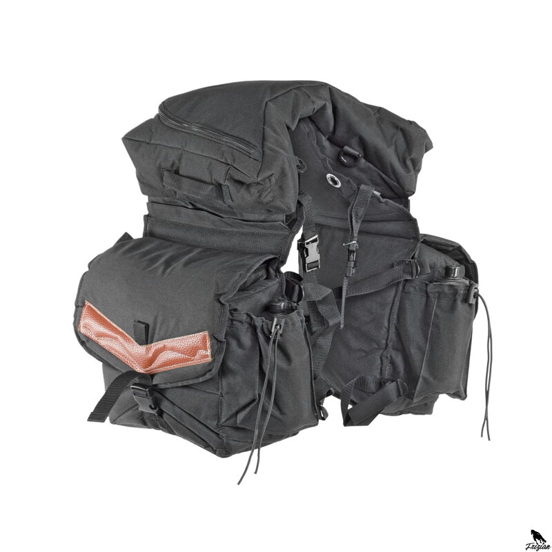 TAŠKA NA ZADNÍ SEDLO černá i hnědá