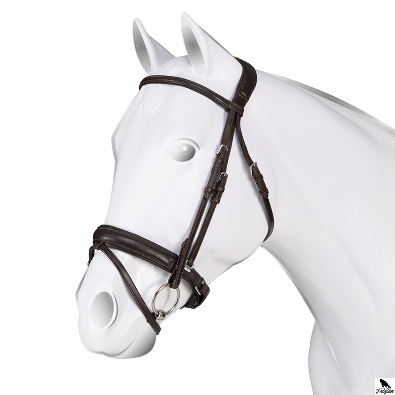 KOŽENÁ UZDA ACAVALLO FILOSOFIE tm. hnědá