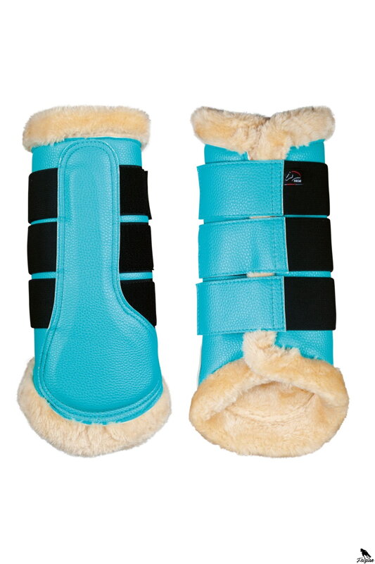 Ochranná obuv -Comfort Premium Fur- tyrkysové