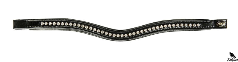 Browband -Wave- synthetic diamonds