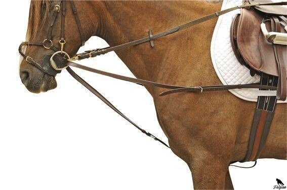 Trojúhelníkové tahací otěže s nerezovým kováním