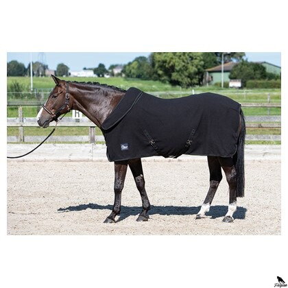 Flísová deka s rolovacím krkem