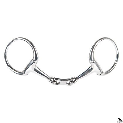 Dvoukloubové udidlo Flat Link 13mm